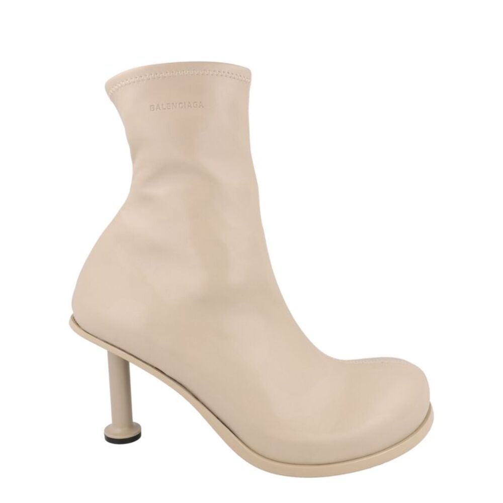Balenciaga Mallorca Booties Brown Womens